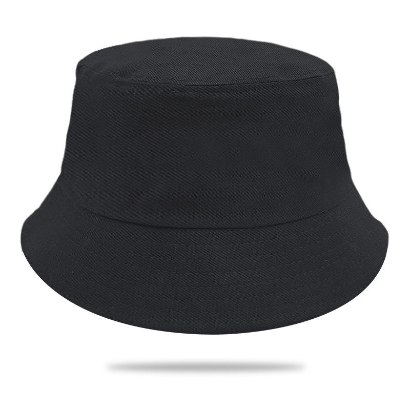Cotton bucket hat with floppy brim stitching and silkscreen logo detail Cotton bucket hat with floppy brim stitching and silkscreen logo detail